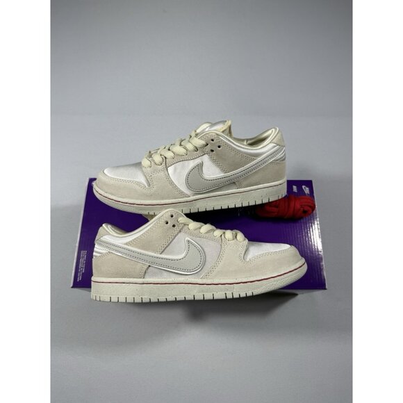 New Men’s Size 7 - Nike Dunk Premium SB Low City of Love Collection - Light Bone - Picture 3 of 10